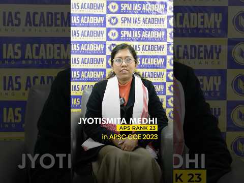 Jyotismidha Medhi APS Review